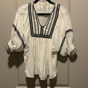 Embroidered top by Max Studio